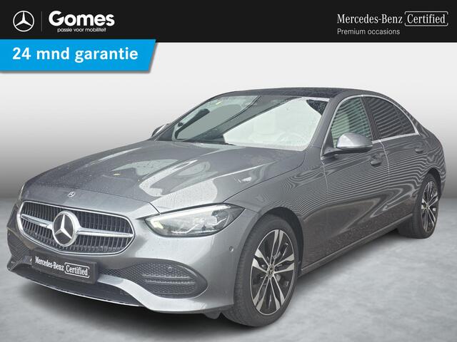 Mercedes-Benz C-KLASSE 300 e Luxury Line | Panoramaschuifdak | Distronic | Stoelverwarming | Achteruitrijcamera | Sfeerverlichting | Apple & Android Carplay