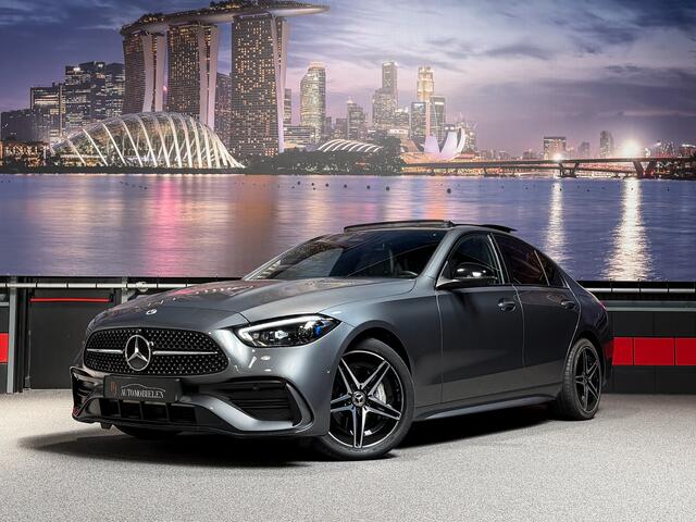 Mercedes-Benz C-KLASSE C300 e AMG |Memory|HeadUp||Sfeer|Pano|360cam