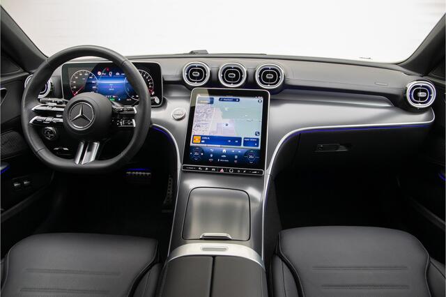 Mercedes-Benz C-KLASSE Estate 300 e AMG Premium, Leder, Distronic, Trekhaak, Camera, Hybrid 2025