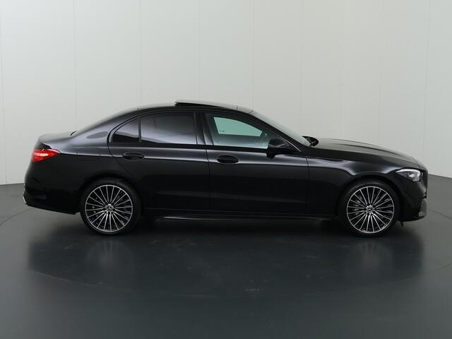 Mercedes-Benz C-KLASSE 300e Business Solution AMG | Panoramaschuifdak | Trekhaak | DIGITAL LIGHT | Nightpakket | dodehoekassistent | 360° camera |