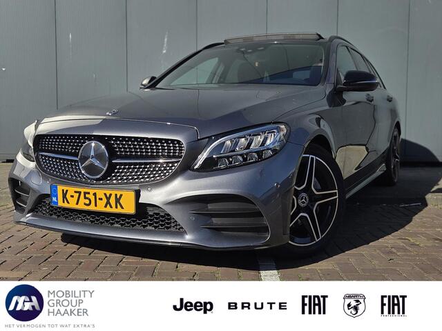 Mercedes-Benz C-KLASSE Estate 180 Business Solution AMG | Apple-Android | Schuif-kanteldak | Achteruitrij camera