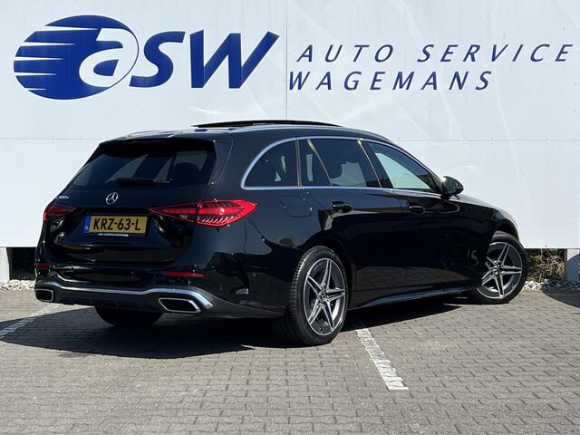 Mercedes-Benz C-KLASSE Estate 300 e AMG Line | Pano | Trekhaak | Sfeerverlichting | Camera | LED