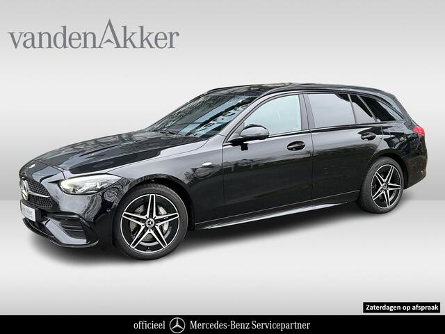 Mercedes-Benz C-KLASSE 300e AMG Estate // Trekhaak // Panoramadak // Distronic // 360 Camera // Memory // Sfeerverlichting