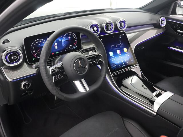 Mercedes-Benz C-KLASSE Estate 300e 140 Years Edition | Panoramaschuifdak | Comfort-Pakket | Winterpakket | AMG-line | Distronic |