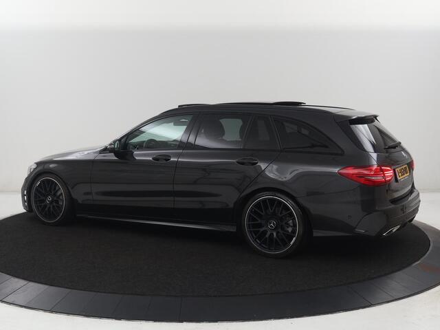 Mercedes-Benz C-KLASSE Estate 300 e Business Solution AMG Limited | SOH 86,1% | Panoramadak | Trekhaak | 360 Camera | Stoelverwarming | Cruise control | Navigatie | Climate control | Bluetooth | DAB+ | Carplay | Sfeerverlichting |