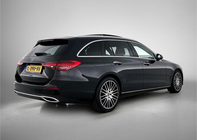 Mercedes-Benz C-KLASSE Estate 200 Launch Edition Luxury Line | Panoramadak | Leder | Burmester | 360 Camera | Memory | Inclusief 24 maanden MB Certified garantie voor Europa.