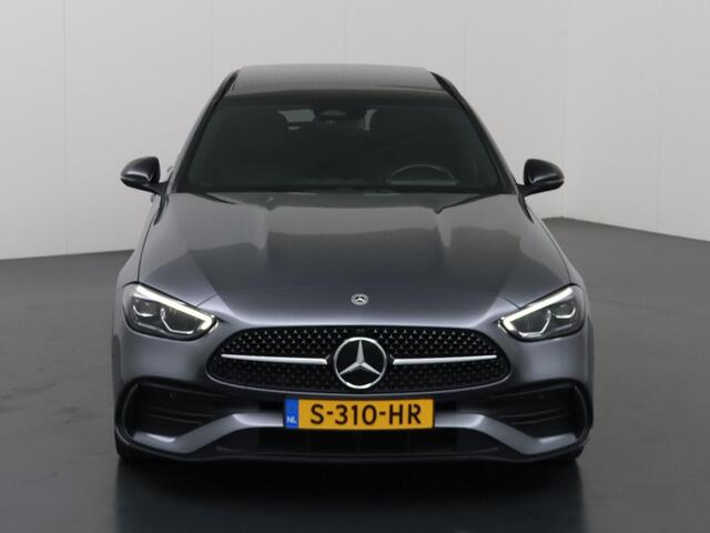 Mercedes-Benz C-KLASSE Estate 300 e AMG Line | Night | Panoramadak | Sfeerverlichting | Alarm | Stoelverwarming | Achteruitrijcamera |