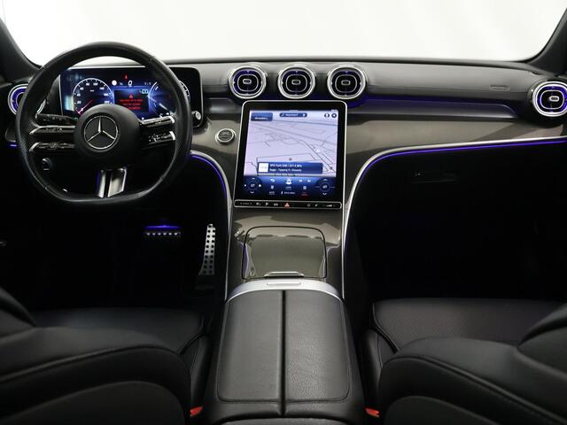 Mercedes-Benz C-KLASSE Estate 300 e AMG Line | Night | Panoramadak | Sfeerverlichting | Alarm | Stoelverwarming | Achteruitrijcamera |