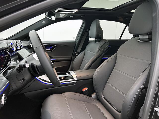 Mercedes-Benz C-KLASSE 300 e Business Solution Luxury | Winterpakket | Trekhaak | Warmtewerend, donkergetint glas | Panoramaschuifdak | GUARD 360° Plus | 18 inch vijf-dubbelspaaks lichtmetalen velgen |