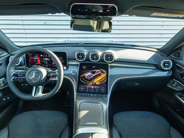 Mercedes-Benz C-KLASSE Estate 300 e Business Solution AMG Panorama dak | Trekhaak