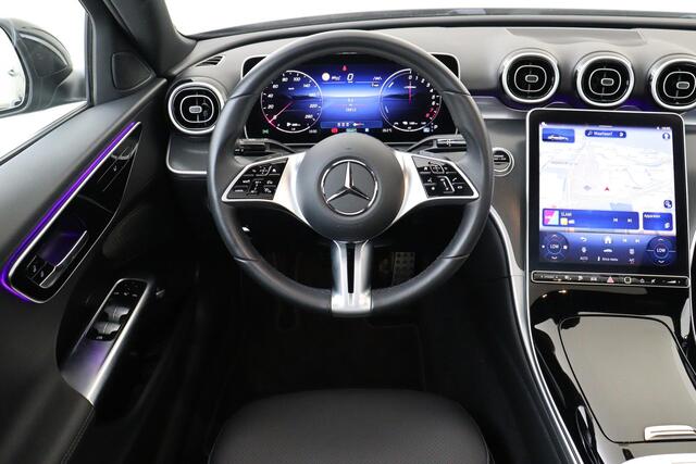 Mercedes-Benz C-KLASSE 300 E BUSINESS LINE LUXURY -PANO.DAK|BURMESTER|ADAP.CRUISE|LEDER|CAMERA|STOELVERW.|CARPLAY|TREKHAAK|18"