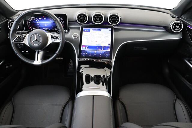 Mercedes-Benz C-KLASSE 300 E BUSINESS LINE LUXURY -PANO.DAK|BURMESTER|ADAP.CRUISE|LEDER|CAMERA|STOELVERW.|CARPLAY|TREKHAAK|18"