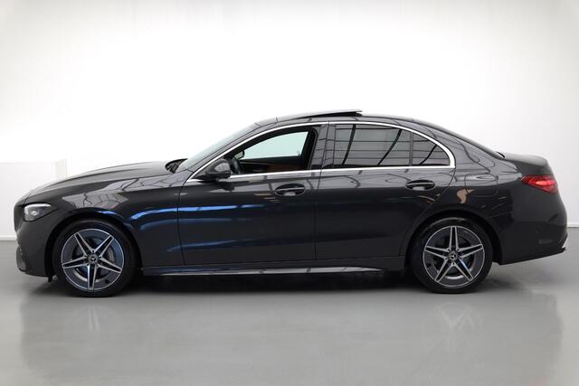 Mercedes-Benz C-KLASSE C300e AMG Line |Pano|Burmester|Ambient|Trekhaak|Leder|