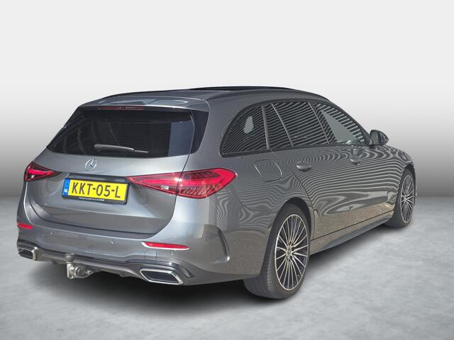 Mercedes-Benz C-KLASSE Estate 300 e Business Solution AMG Burmester Surround Sound| 360 graden camera | Digital light system | Panoramadak | Memory | Trekhaak