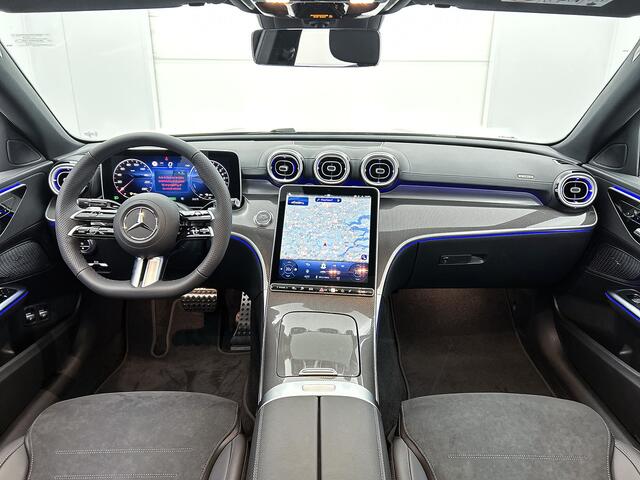 Mercedes-Benz C-KLASSE 300 e 140 Years Edition | Comfortpakket Plus | Nightpakket | Parkeerpakket met 360°-camera | Trekhaak | GUARD 360° Plus | Middenconsole metaalstructuur | Panoramaschuifdak | 19" multispaaks lichtmetalen AMG-velgen | GUARD 360° Plus |