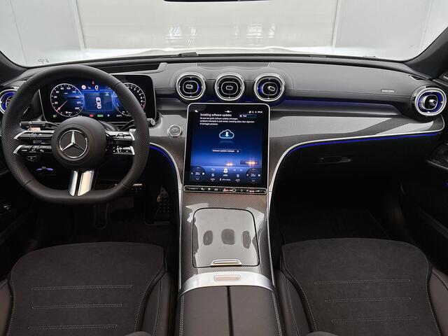 Mercedes-Benz C-KLASSE 300 e 140 Years Edition | Premium Plus pakket | Nightpakket | Trekhaak | Middenconsole metaalstructuur | GUARD 360° Plus | Panoramaschuifdak | 360° camera | Burmester® 3D surround sound system | 19" multispaaks lichtmetalen AMG-velgen |