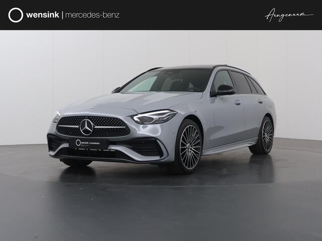 Mercedes-Benz C-KLASSE Estate 300e Business Solution AMG | Panoramaschuifdak | Trekhaak | Nightpakket | Burmester | Head-Up |