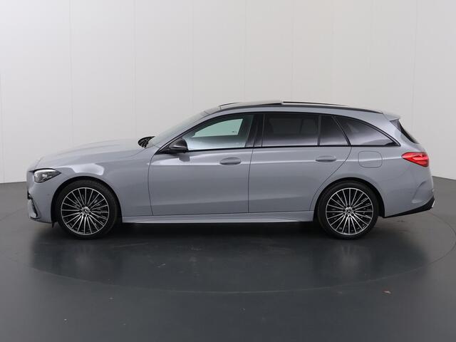 Mercedes-Benz C-KLASSE Estate 300e Business Solution AMG | Panoramaschuifdak | Trekhaak | Nightpakket | Burmester | Head-Up |