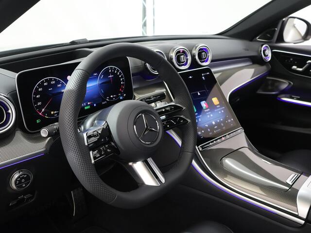 Mercedes-Benz C-KLASSE Estate 300e Business Solution AMG | Panoramaschuifdak | Trekhaak | Nightpakket | Burmester | Head-Up |