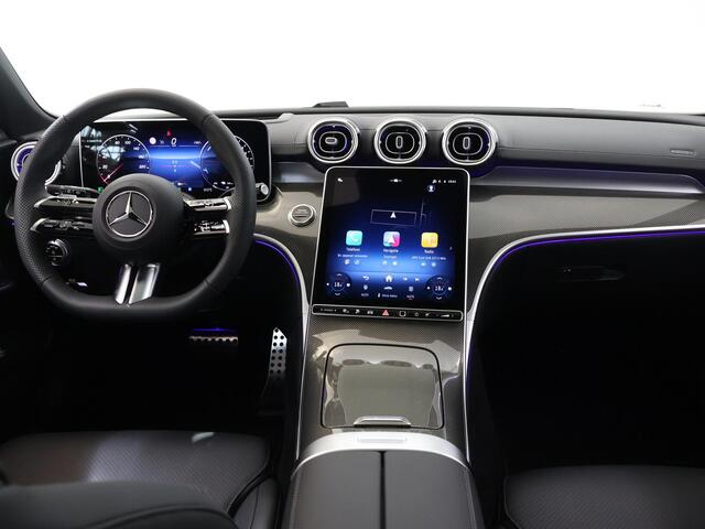 Mercedes-Benz C-KLASSE Estate 300e Business Solution AMG | Panoramaschuifdak | Trekhaak | Nightpakket | Burmester | Head-Up |