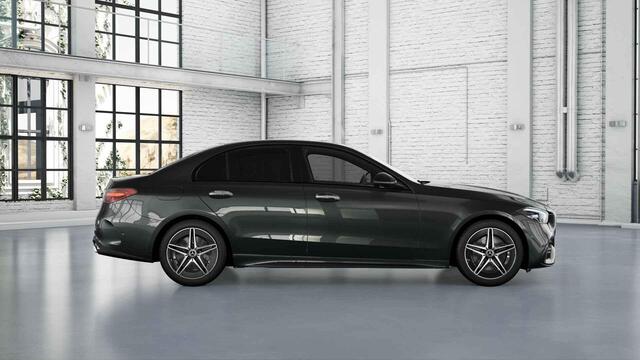 Mercedes-Benz C-KLASSE 300 e AMG Line | Panoramadak | Night | Sfeerverlichting | Getint glas | Stoelverwarming | Keyless | 360 graden camera |