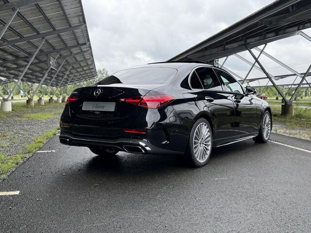 Mercedes-Benz C-KLASSE 300e 140 Years Edition | AMG-line Plus | Panoramadak | Burmester | Head-up | Digital light | Keyless | Trekhaak |