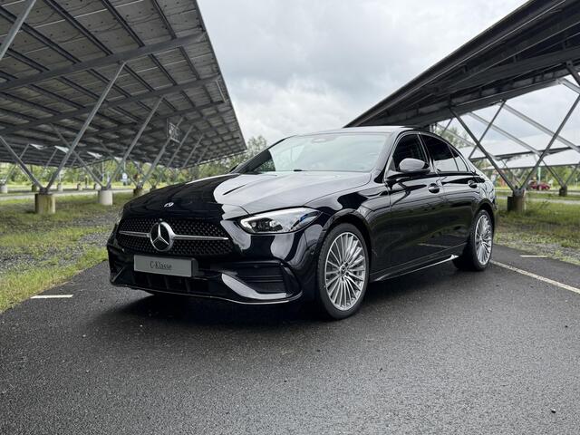 Mercedes-Benz C-KLASSE 300e 140 Years Edition | AMG-line Plus | Panoramadak | Burmester | Head-up | Digital light | Keyless | Trekhaak |