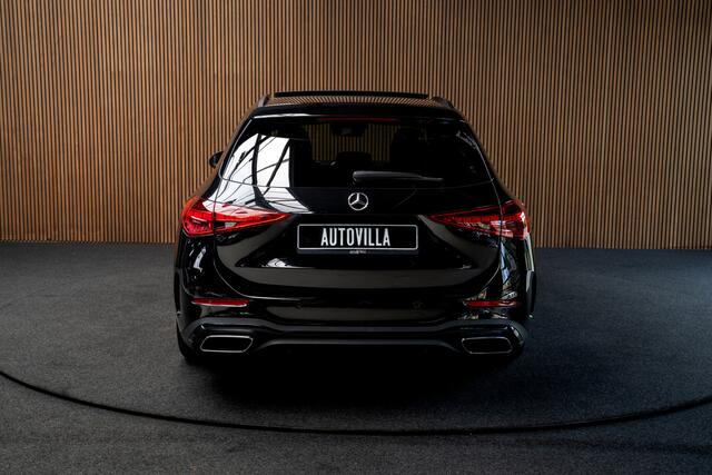 Mercedes-Benz C-KLASSE Estate 300e AMG Line Panodak Leer Distronic 360° Memory seats Digital Light Navi LED Nightpack PTS Ambient Elekt. achterklep Climate LM velgen BTW auto! SOH: 99,6%