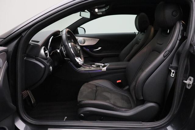 Mercedes-Benz C-KLASSE Coupé AMG 43 4MATIC Premium Plus Pack 2020 | Burmester | Airco | Schuif Kantel Dak | Adaptive Cruise | Carplay | Navigatie | 360 Camera | DAB Radio | 2 Sleutels | Boekjes