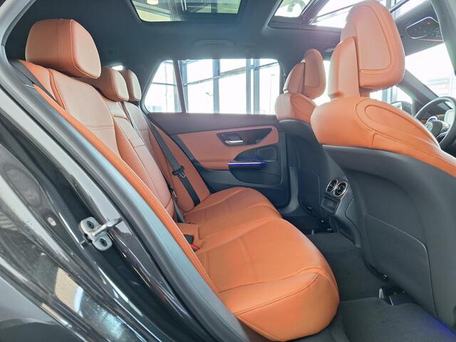 Mercedes-Benz C-KLASSE Estate 180 | Panoramadak | Bruin leder | Apple CarPlay | Android Auto | Memory Seats|Sfeerverlichting