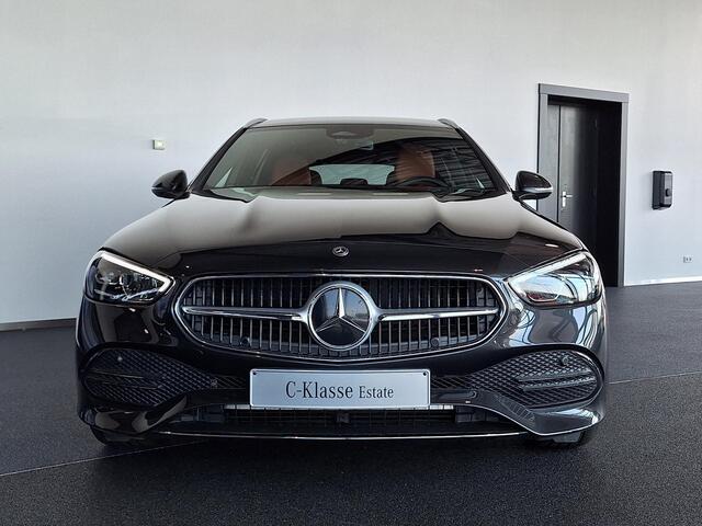 Mercedes-Benz C-KLASSE Estate 180 | Panoramadak | Bruin leder | Apple CarPlay | Android Auto | Memory Seats|Sfeerverlichting