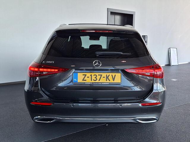 Mercedes-Benz C-KLASSE Estate 180 | Panoramadak | Bruin leder | Apple CarPlay | Android Auto | Memory Seats|Sfeerverlichting