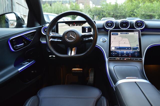 Mercedes-Benz C-KLASSE Estate 300 e AMG Led Leder Panorama Distronic Head-Up Camera 360 Trekhaak Pdc