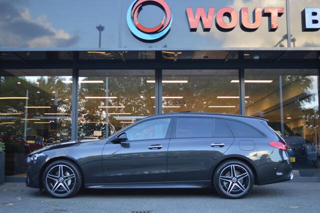 Mercedes-Benz C-KLASSE Estate 300 e AMG Led Leder Panorama Distronic Head-Up Camera 360 Trekhaak Pdc
