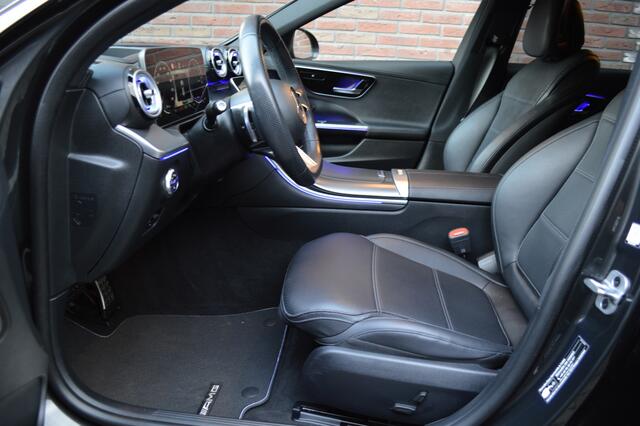 Mercedes-Benz C-KLASSE Estate 300 e AMG Led Leder Panorama Distronic Head-Up Camera 360 Trekhaak Pdc