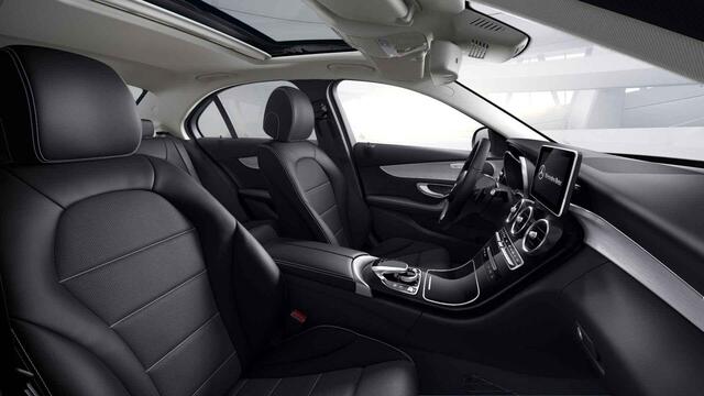 Mercedes-Benz C-KLASSE 350 e Premium | Night | Schuif/kanteldak | Stoelverwarming | Navigatie | Sfeerverlichting |