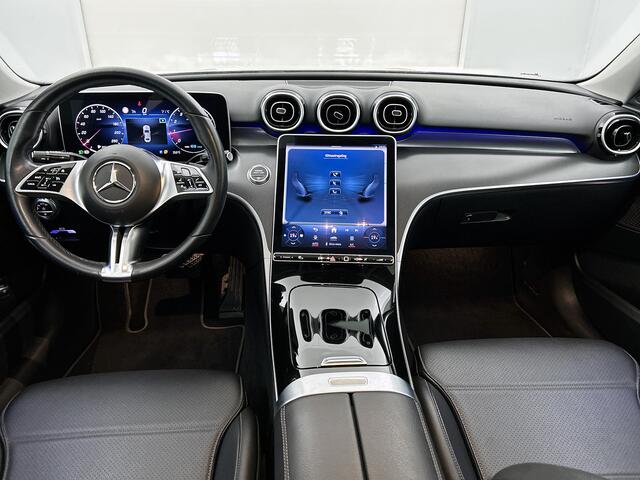 Mercedes-Benz C-KLASSE 180 Luxury Line | Panoramadak | Sfeerverlichting | Cruise Control | Inclusief 24 maanden Mercedes-Benz Certified garantie voor Europa.