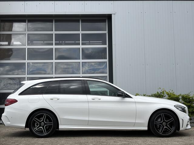 Mercedes-Benz C-KLASSE Estate 180 Business Solution AMG 156pk | Virtual Cockpit | Achteruitrijcamera | Bluetooth | Cruise control adaptief met stop&go en stuurhulp | DAB | Elektrisch glazen panorama-dak | Matrix led koplampen | Voorstoelen verwarmd | Zeer nette auto!