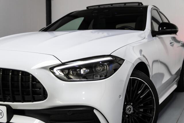 Mercedes-Benz C-KLASSE 300 e AMG Line VOL/HUD/PANO/360/KEYLESS/19INCH/20DKM