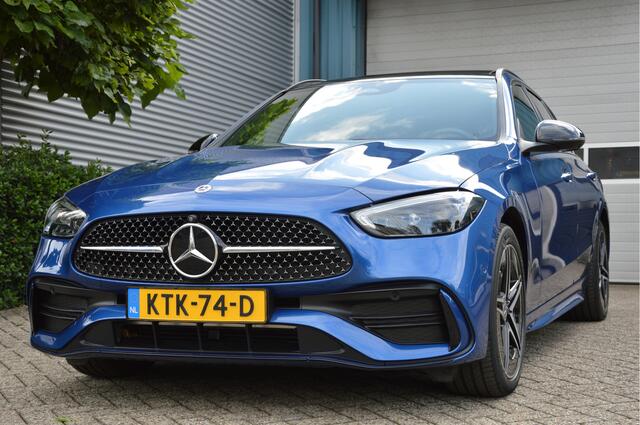 Mercedes-Benz C-KLASSE Estate 300 e AMG Line PANORAMADAK | BURMESTER | HUD | DIGITAL LIGHT | MEMORY | NIGHT PACK | SFEER | KEYLESS | ENZ