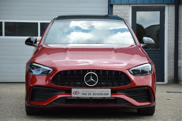 Mercedes-Benz C-KLASSE 400 e 4MATIC AMG Line PANORAMADAK | BURMESTER | HUD | DIGITAL LICHT | MEMORY | DASHCAM | KEYLESS | SFEERVERL | ENZ