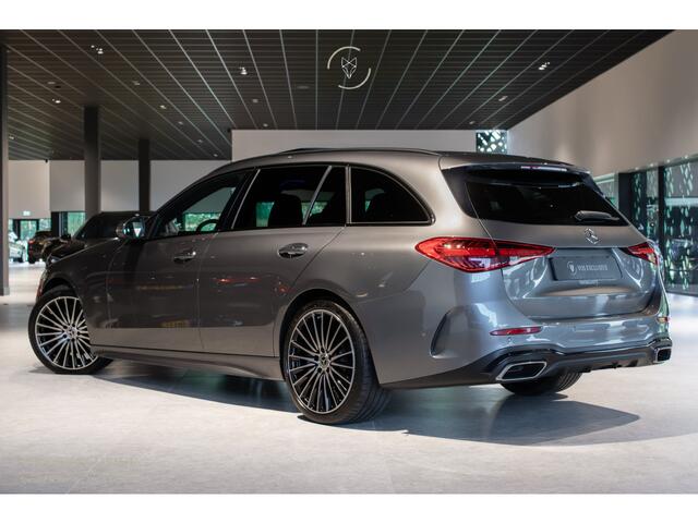 Mercedes-Benz C-KLASSE Estate 300 d AMG Night|ACC|Keyless|360°|Massage|Stoelkoeling|Mem|Pano|Standkachel|19"|Trekhaak|Digital Light