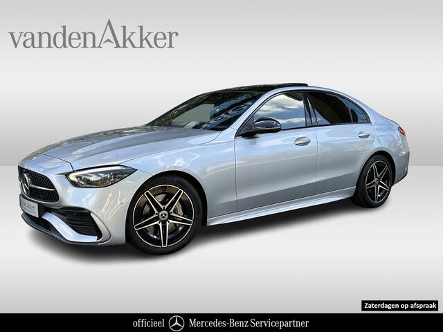 Mercedes-Benz C-KLASSE 300 AMG 259pk // Panoramadak // Burmester 3D // Distronic // 360 Camera // Digital Light // Sfeerverlichting // Carplay