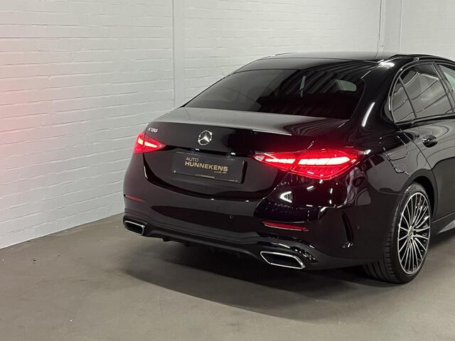Mercedes-Benz C-KLASSE 180 AMG Line Ambiente verlichting | Cruise control | Stoelverwarming | Achteruitrij camera | AMG wielen | Carplay | Dodehoek | Navigatie