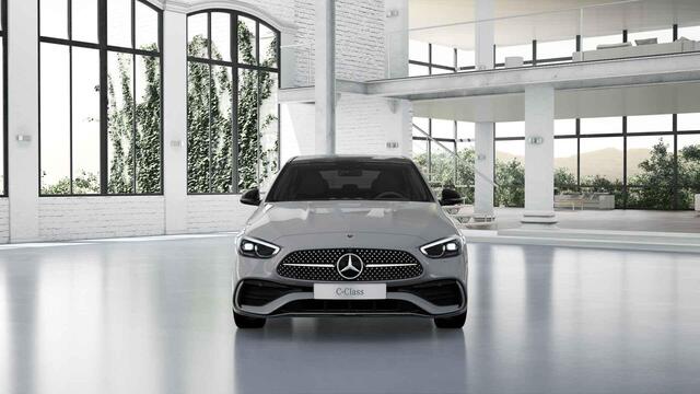 Mercedes-Benz C-KLASSE 300e 140 Years Edition | Panoramaschuifdak | Night Pakket | AMG-line | Alpine grijs |