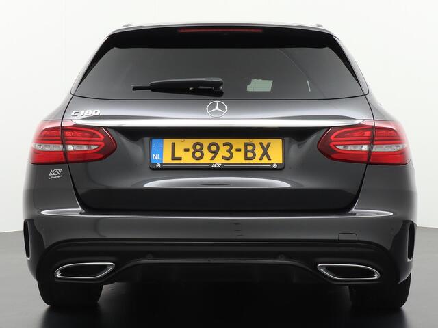 Mercedes-Benz C-KLASSE Estate 180 Business Solution AMG C 180, AMG Line, Nightpakket, Trekhaak, DAB Radio, Alarm, Stoelverwarming, Spiegelpakket, Easypack