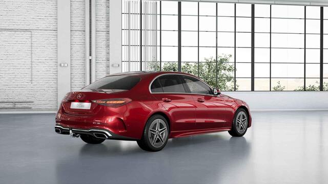 Mercedes-Benz C-KLASSE 300 e AMG Line Limited | Trekhaak | Panoramadak | Rijassistentiepakket Plus | 360 graden camera | Stoelverwarming |