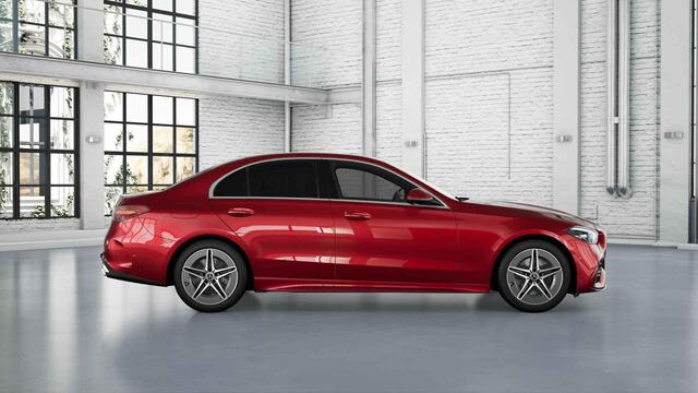 Mercedes-Benz C-KLASSE 300 e AMG Line Limited | Trekhaak | Panoramadak | Rijassistentiepakket Plus | 360 graden camera | Stoelverwarming |