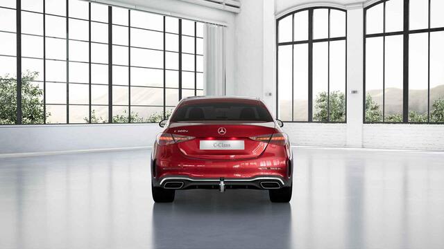 Mercedes-Benz C-KLASSE 300 e AMG Line Limited | Trekhaak | Panoramadak | Rijassistentiepakket Plus | 360 graden camera | Stoelverwarming |