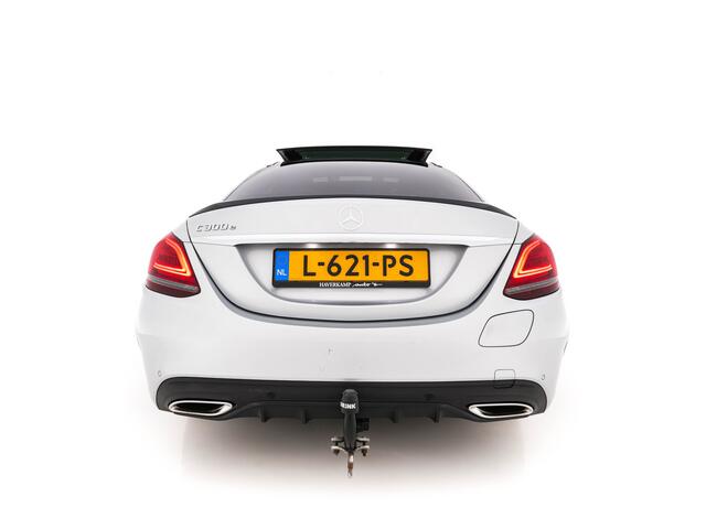 Mercedes-Benz C-KLASSE 300 e Business Solution AMG Limited (Plug-in) {SoH-94%} (INCL.BTW) Aut. *PANO | LEATHER-MICROFIBRE | MULTIBEAM-LED | TOP-VIEW | DIGI-COCKPIT | BLIND-SPOT | HEATED-SPORTSEATS | SHIFT-PADDLES | NAVI-FULLAMP | PRIVACY-GLASS | PDC | CRUISE | TOWBAR |